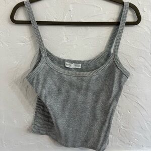 Supré grey crop top